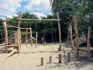 Robinienholz Spielplatz