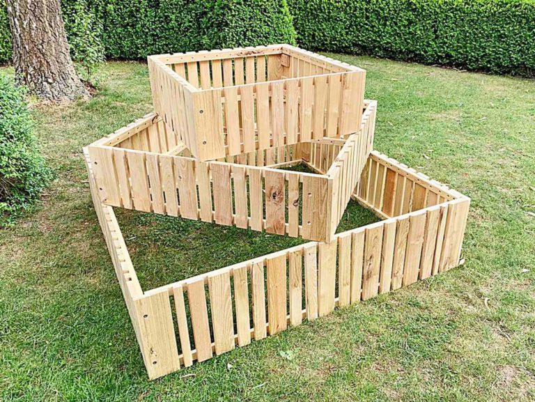 Bretter Bes umt Naturzaun Bretter Bes umt Naturzaun